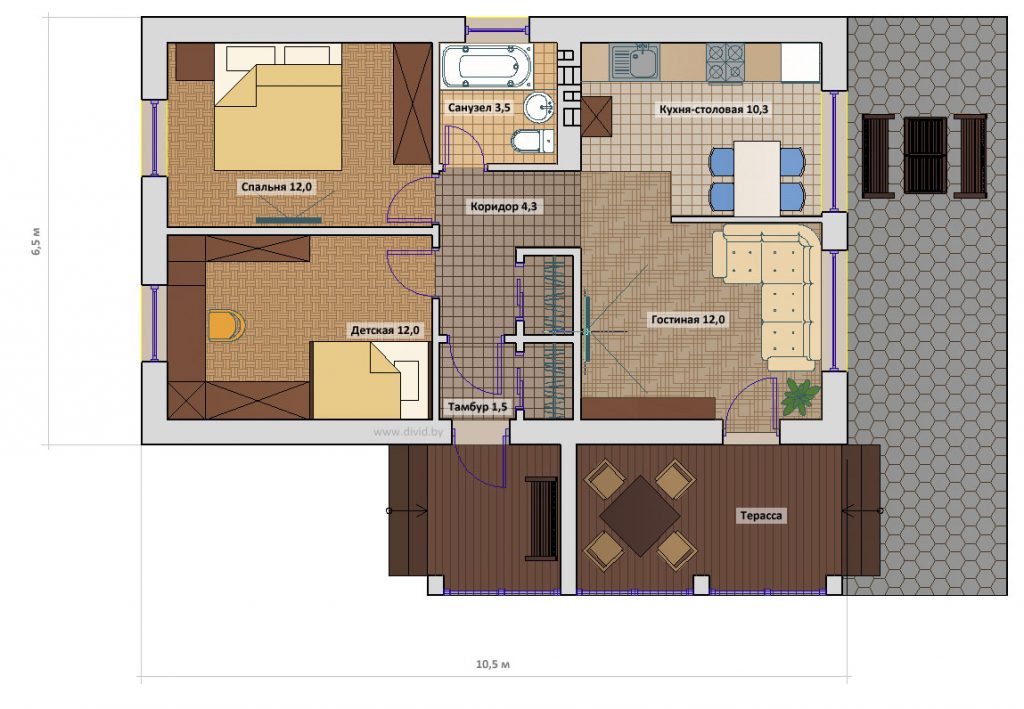 Планировка домов одноэтажных фото и планировка